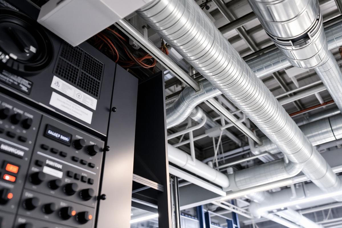 Thi công hệ thống cơ điện M&E - tủ điện và HVAC